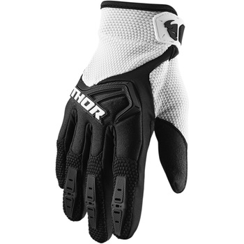 Manusi motocross copii Thor Spectrum negru/alb marime S Manusi motocross copii Thor Spectrum negru/alb marime S