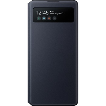 Husa de protectie Samsung S View Wallet Cover pentru Galaxy S10 Lite, Black