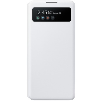 Husa de protectie Samsung S View Wallet Cover pentru Galaxy S10 Lite, White