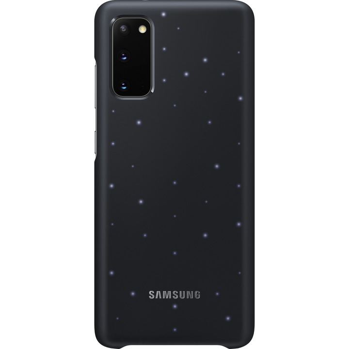 Предпазен калъф Samsung LED Cover за Galaxy S20, Black