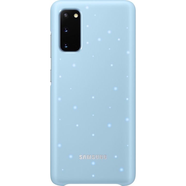 Предпазен калъф Samsung LED Cover за Galaxy S20, Sky Blue
