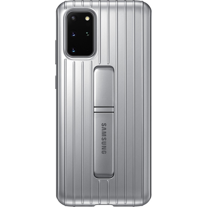 Предпазен калъф Samsung Protective Standing Cover за Galaxy S20 Plus, Silver