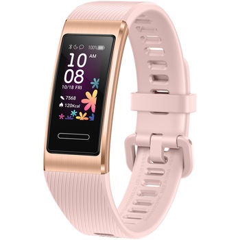 Bratara fitness Huawei Band 4 Pro Terra- B69, Pink Gold Bratara fitness Huawei Band 4 Pro Terra- B69, Pink Gold