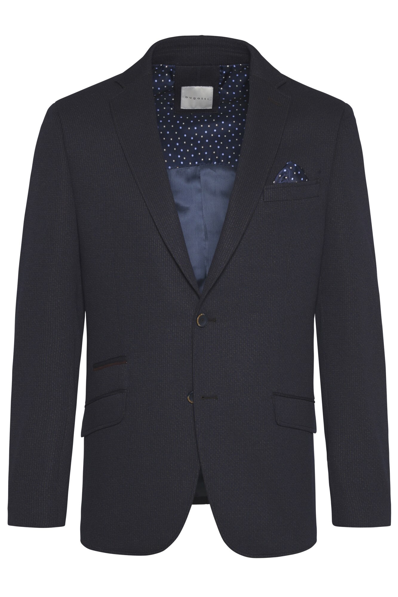 Sacou Bugatti, FLEXCITY, Slim Fit, smart business, bleumarin