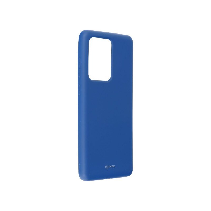 Husa Spate Silicon Roar Jelly Samsung Galaxy S20 Ultra Navy Albastru