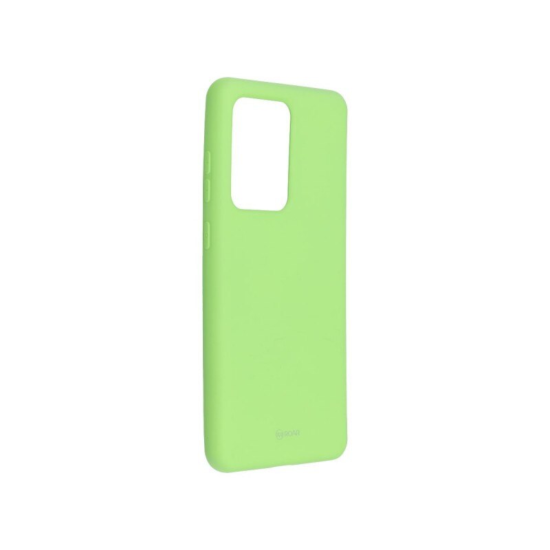 Husa Spate Silicon Roar Jelly Samsung Galaxy S20 Ultra Verde Lime