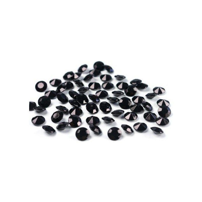 Confetti Black Diamond 12cm, Negru