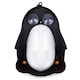 Olita tip Pisoar, Pisoar in Forma de Pinguin pentru Copii, Pisoar Portabil cu Morisca si Ventuze pentru Perete, Mini Olita tip Pisoar, Usor de Curatat, Pisoar Portabil, Non-Toxic, 26 x 12.7 x 37 cm, Montare Versatila Ventuze / Agatare, Colector Detasabil