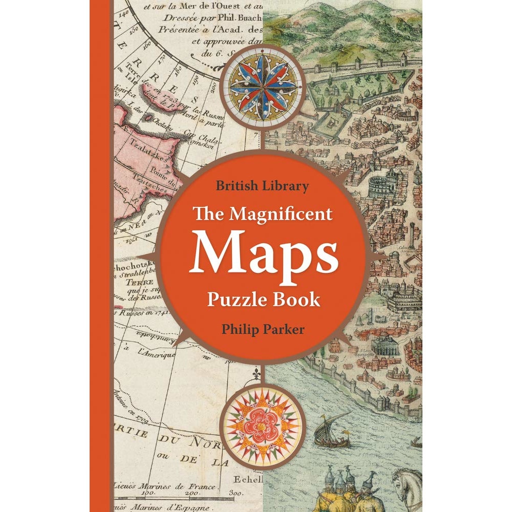 The Magnificent Maps Puzzle Book - Philip Parker