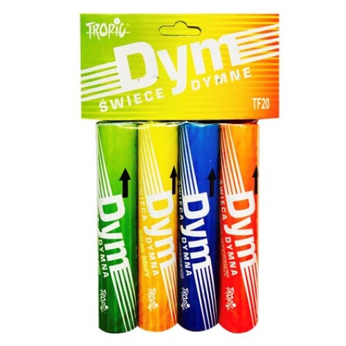 Set 4 fumigene colorate