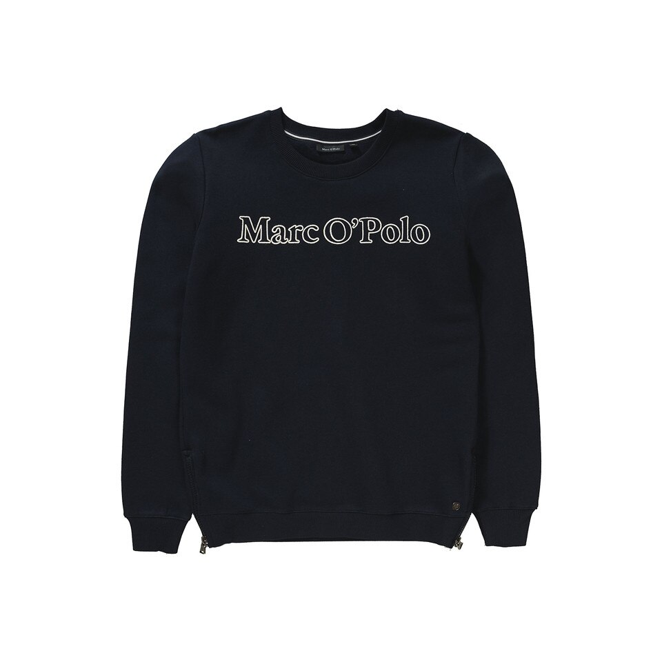 Hanorac Marc O'Polo fete, bleumarin/alb, marimea 170/176 cm