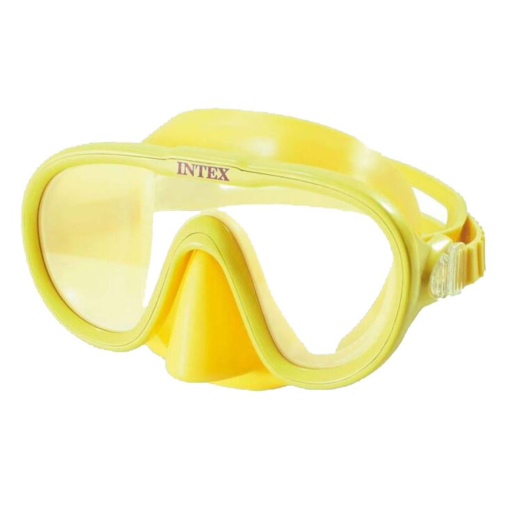 Masca snorkeling Intex - Sea scan, galben