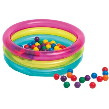 Piscina gonflabila Intex - Classic baby, cu 50 de bile, 86 x 25 cm Piscina gonflabila Intex - Classic baby, cu 50 de bile, 86 x 25 cm