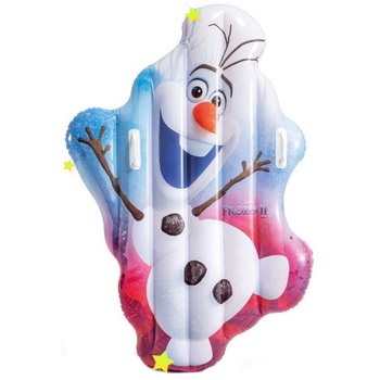 Saltea gonflabila Intex - Disney Frozen II, Olaf, 140 cm Saltea gonflabila Intex - Disney Frozen II, Olaf, 140 cm