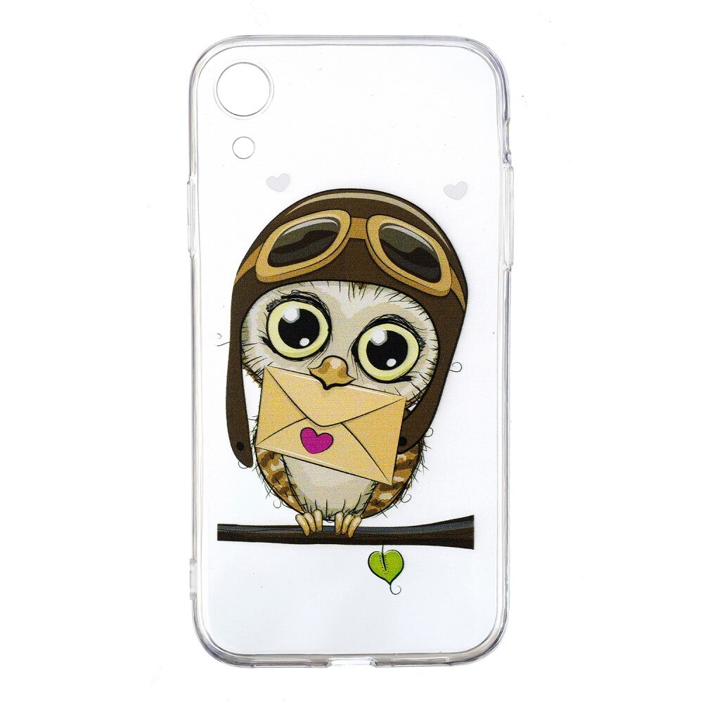 Husa Iphone XR silicon design bufnita Multicolor