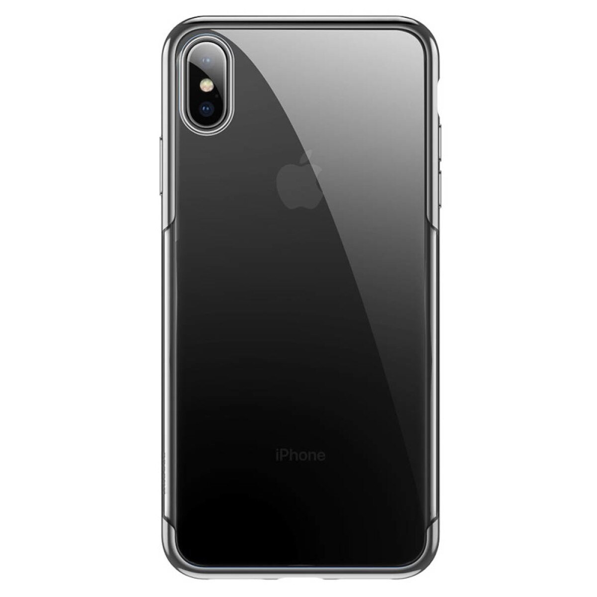 Husa iPhone XS Max 6.5'',Shining Series, Argintie, Baseus