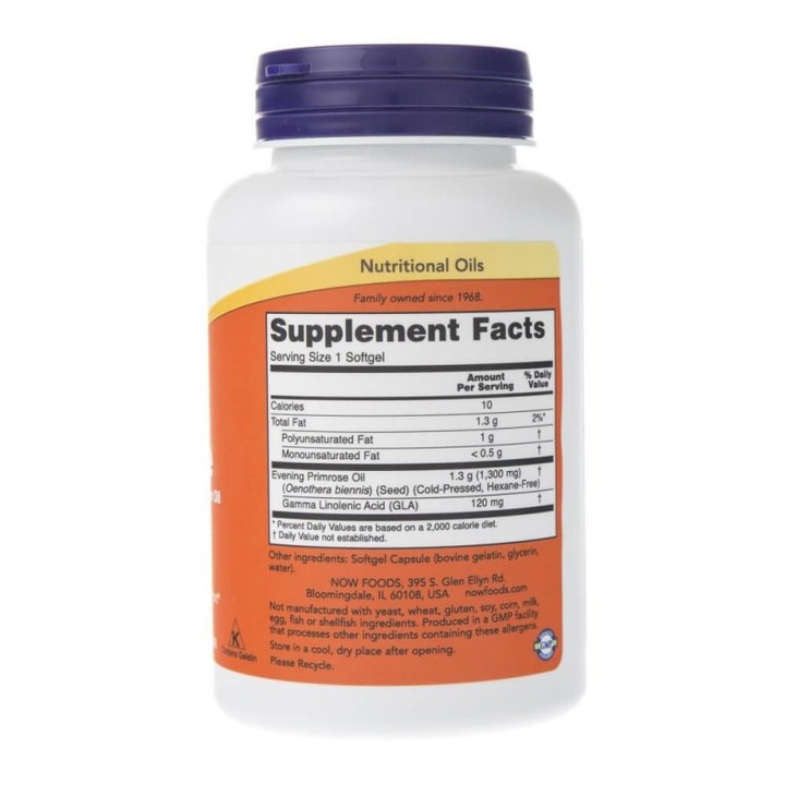 Now Foods Super Primrose 1300 mg 60 kapszula