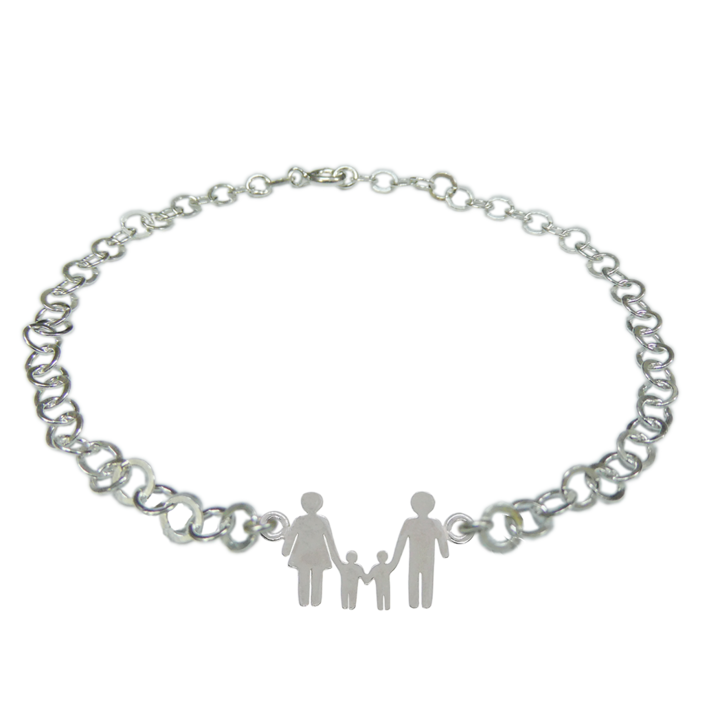 Bratara argint personalizata MAMA TATA COPIII argint reglabila 9412460 Dras