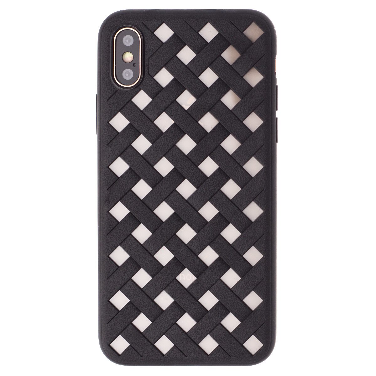 Husa hard iPhone X Baseus Paper-Cut Neagra