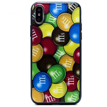 Husa iPhone X, Hoco Colored M&M Husa iPhone X, Hoco Colored M&M
