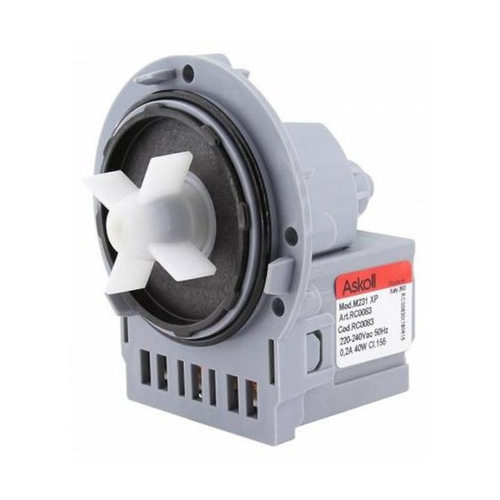 Pompa de evacuare universala Askoll M231XP M325 pentru masini de spalat LG WD80264NP