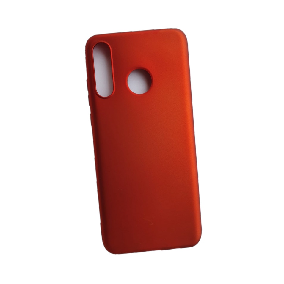 Husa compatibila cu Huawei P30 Lite, Silicon Slim, Rosu