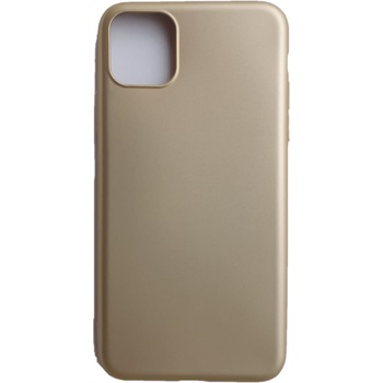 Husa pentru Apple IPhone 11, Silicon Slim, Gold Husa pentru Apple IPhone 11, Silicon Slim, Gold