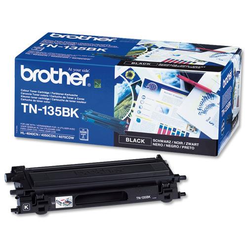 Brother TN-135 Toner Ctg Black 5k