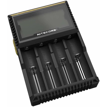 Incarcator universal acumulatoare X4 li-ion, ni-cd, ni-mh, cu LCD, 230V, NITECORE Incarcator universal acumulatoare X4 li-ion, ni-cd, ni-mh, cu LCD, 230V, NITECORE