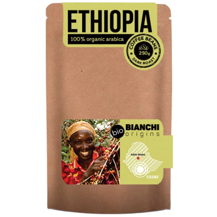 Кафе на зърна Bianchi Origins Ethiopia, 250 г