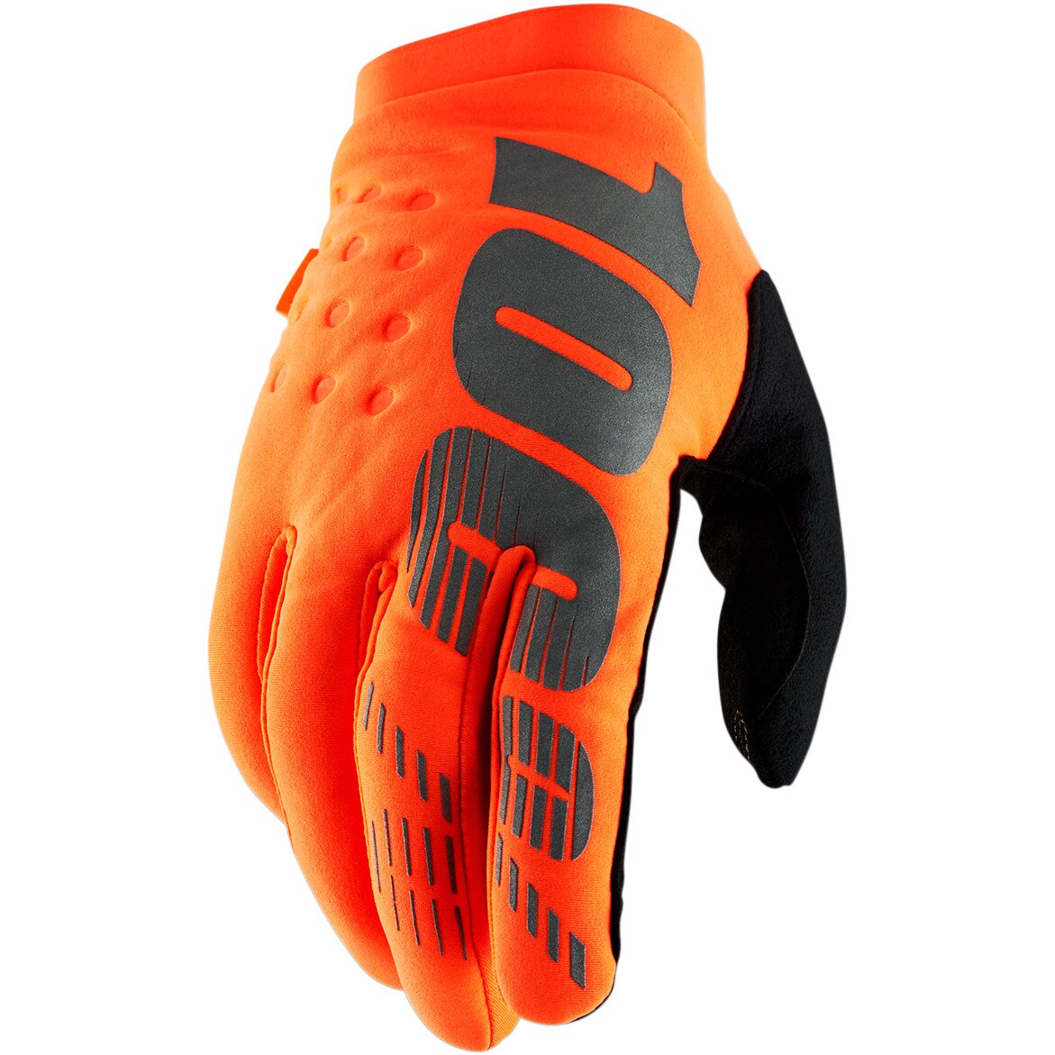 Manusi motocross 100% BRISKER culoare portocaliu/negru marime S