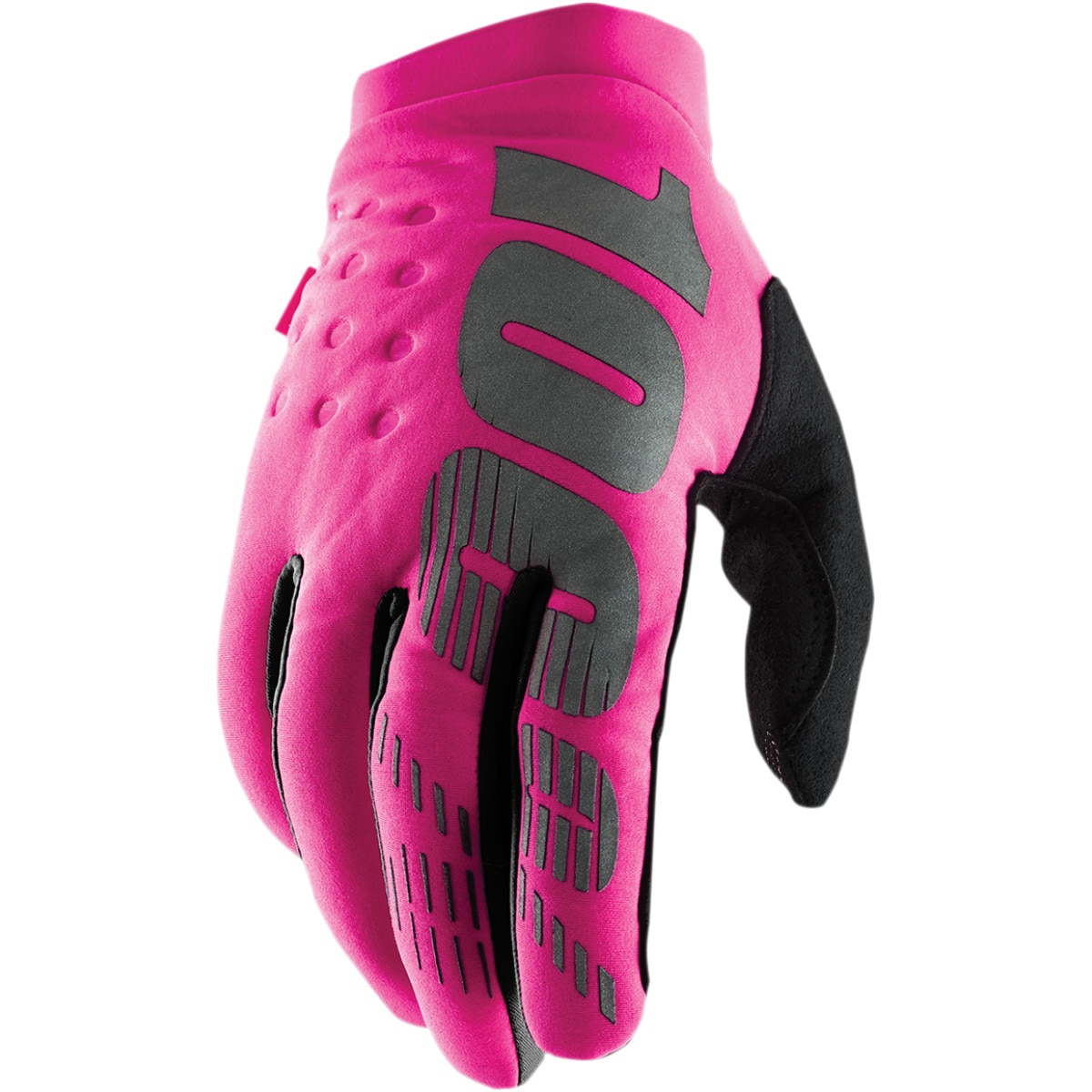 Manusi motocross 100% BRISKER culoare roz/negru marime S