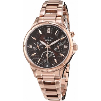 Casio, Ceas cu bratara Sheen, Rose Gold Casio, Ceas cu bratara Sheen, Rose Gold
