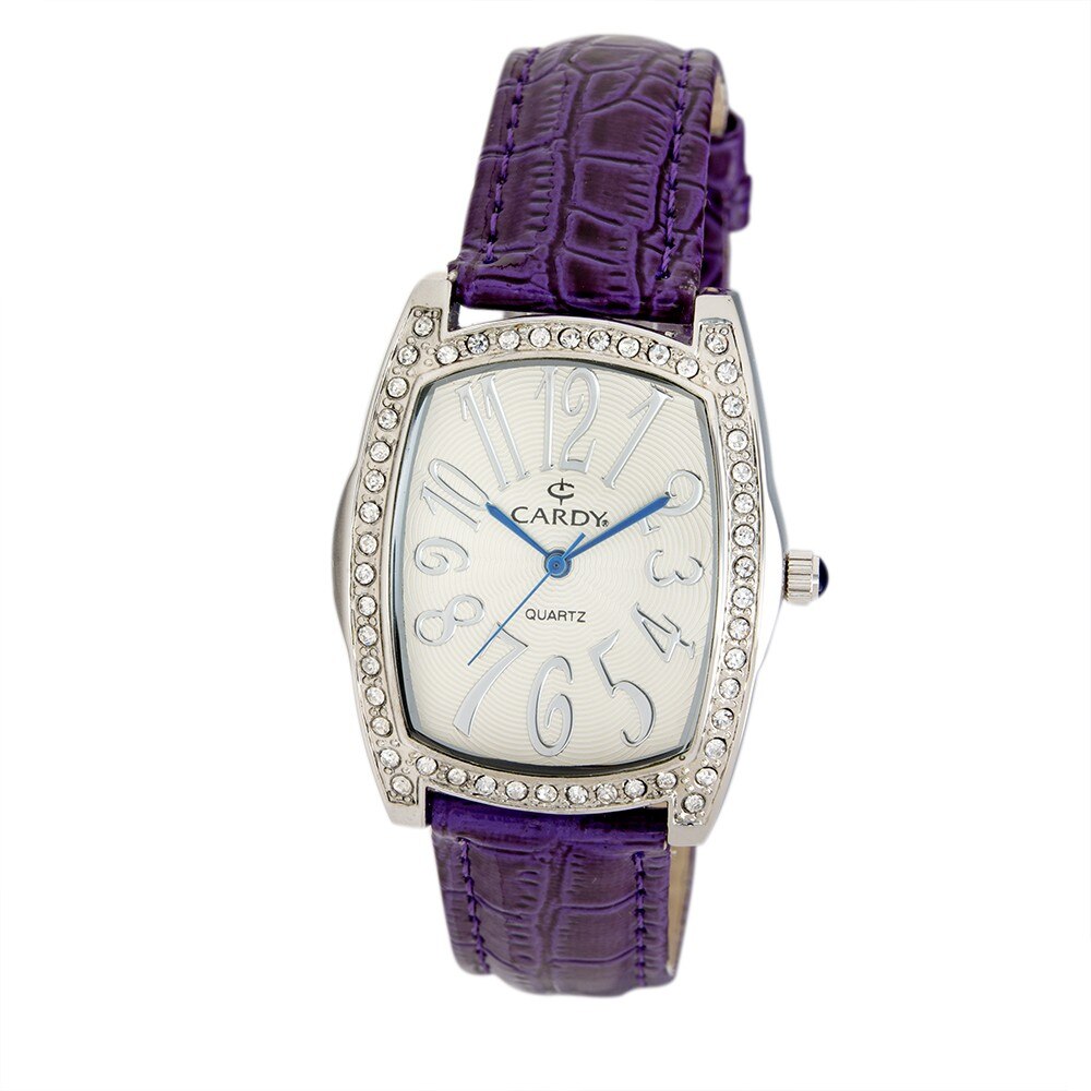 Ceas de dama, CARDY,Analog, Casual, Aliaj 10 mm, Mov