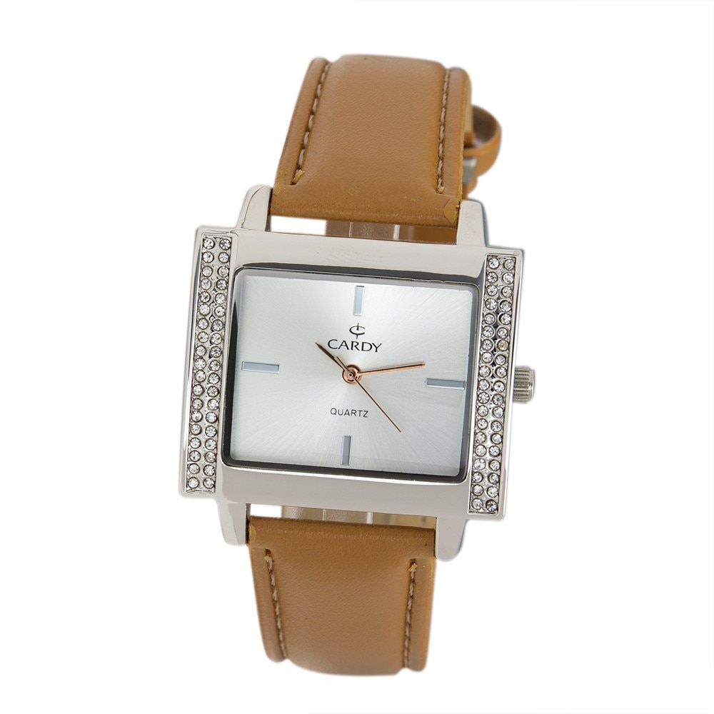 Ceas de dama, CARDY,Analog, Casual, Aliaj 9 mm, Maro