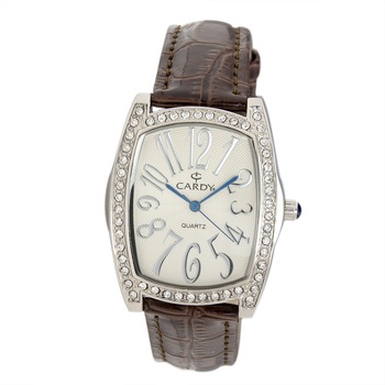 Ceas de dama, CARDY,Analog, Casual, Aliaj 10 mm, Maro Ceas de dama, CARDY,Analog, Casual, Aliaj 10 mm, Maro