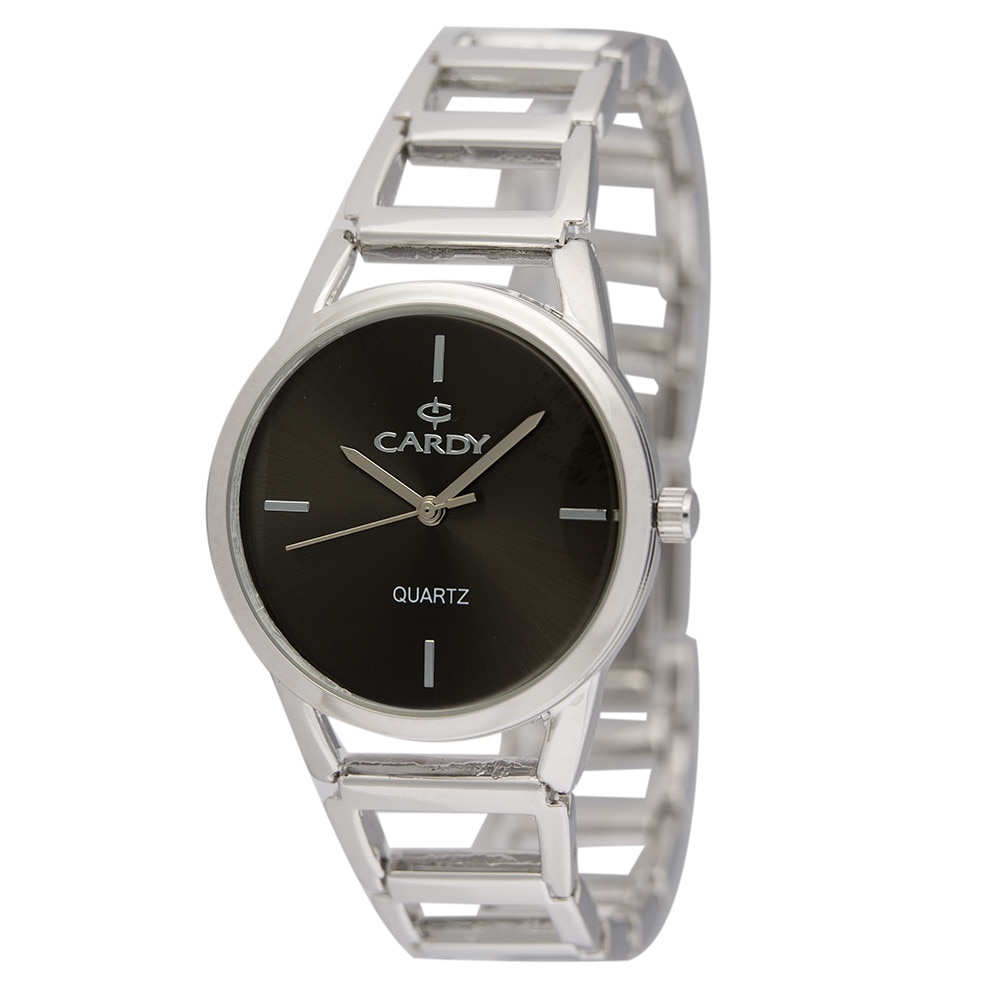 Ceas de dama, CARDY,Analog, Casual, Aliaj 9 mm, Argintiu