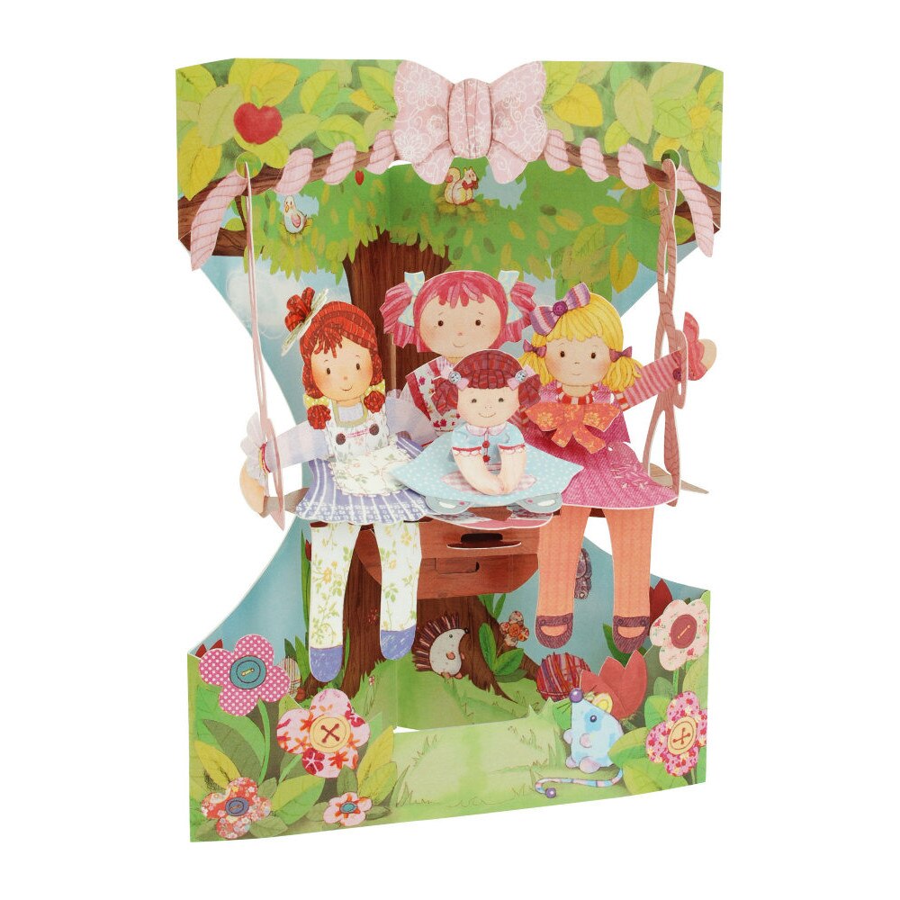 Felicitare 3D Santoro Swing Cards - Ragdolls