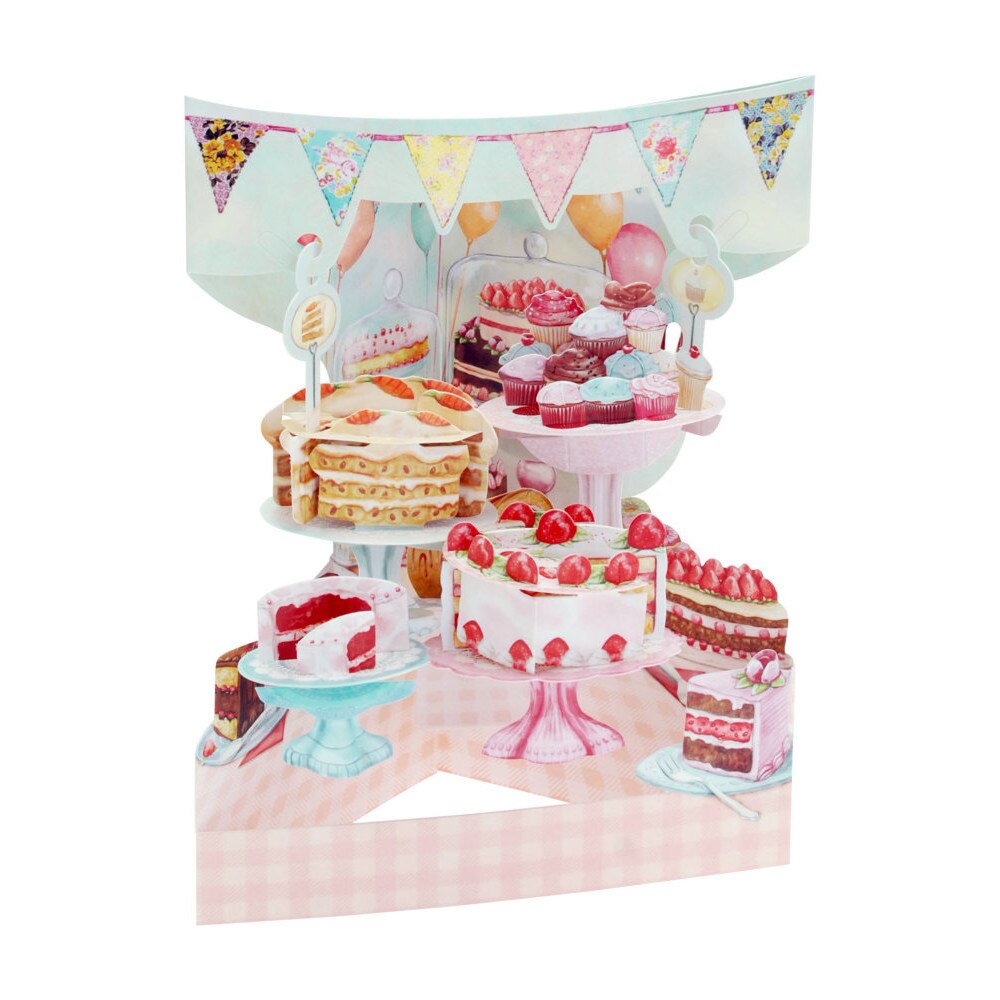 Felicitare 3D Santoro Swing Cards - Home Baked Cakes