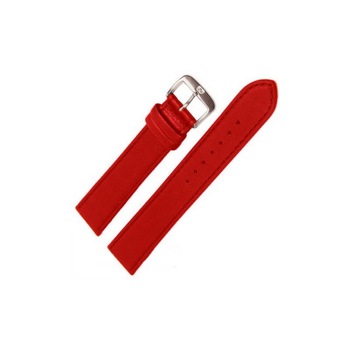 Curea de ceas Di-Modell Kalb Wapro 1660-07202, 20mm, Rosu, catarama argintie, cusatura in aceeasi culoare cu a curelei Curea de ceas Di-Modell Kalb Wapro 1660-07202, 20mm, Rosu, catarama argintie, cusatura in aceeasi culoare cu a curelei