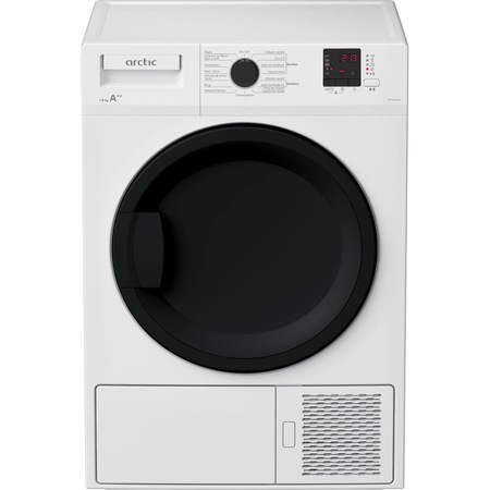Uscator de rufe Arctic DAPLH842PB, Pompa de caldura, 8 kg, 15 Programe, Auto Anti Sifonare, BabyProtect+, Clasa A++, Alb