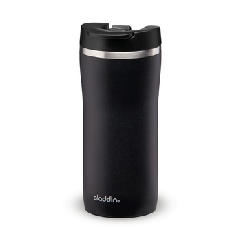Termos inox Mocca Thermavac, 350 ml, Lava Black - Aladdin Termos inox Mocca Thermavac, 350 ml, Lava Black - Aladdin