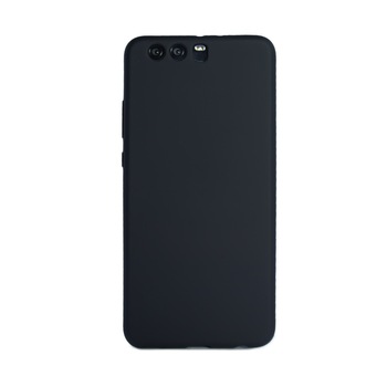 Husa silicon Huawei P10 Plus, Contakt Neagra Husa silicon Huawei P10 Plus, Contakt Neagra