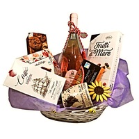 cos cadou martisor sosirea primaverii cu vin cotnari rose cafea corsini praline de ciocolata si biscuiti imagen 35_0_
0