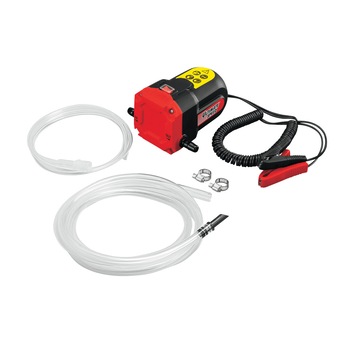 Pompa electrica 12V si 6V, pentru schimb ulei, transfer combustibil, motorina, putere 60W Pompa electrica 12V si 6V, pentru schimb ulei, transfer combustibil, motorina, putere 60W