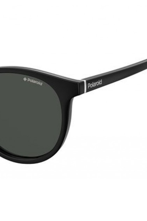 Polaroid, Ochelari de soare pantos unisex, cu lentile polarizate, Negru, 51-19-140 Standard