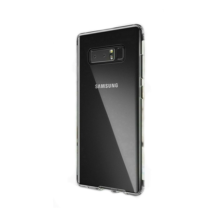 Samsung Galaxy S10 Plus készülékkel kompatibilis tok, Transparent 360 teljes védelem