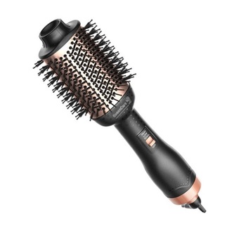 Perie electrica Fixa cu aer cald QueenCare One Step Dryer UPGRADE, 3 in 1, uscator, perie, ondulator, Putere 1000 W, tehnologie Ionica, 3 trepte de viteza Perie electrica Fixa cu aer cald QueenCare One Step Dryer UPGRADE, 3 in 1, uscator, perie, ondulator, Putere 1000 W, tehnologie Ionica, 3 trepte de viteza