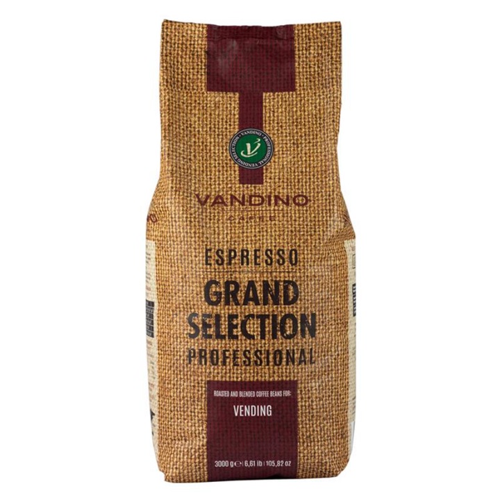 Cafea boabe Vandino Espresso Grand Selection Professional, 3 kg