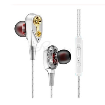 Casti cu fir Techstar® Roreta Albe, Dual Drive, Microfon, Extra Bass, In ear, 3.5mm, Remote Casti cu fir Techstar® Roreta Albe, Dual Drive, Microfon, Extra Bass, In ear, 3.5mm, Remote